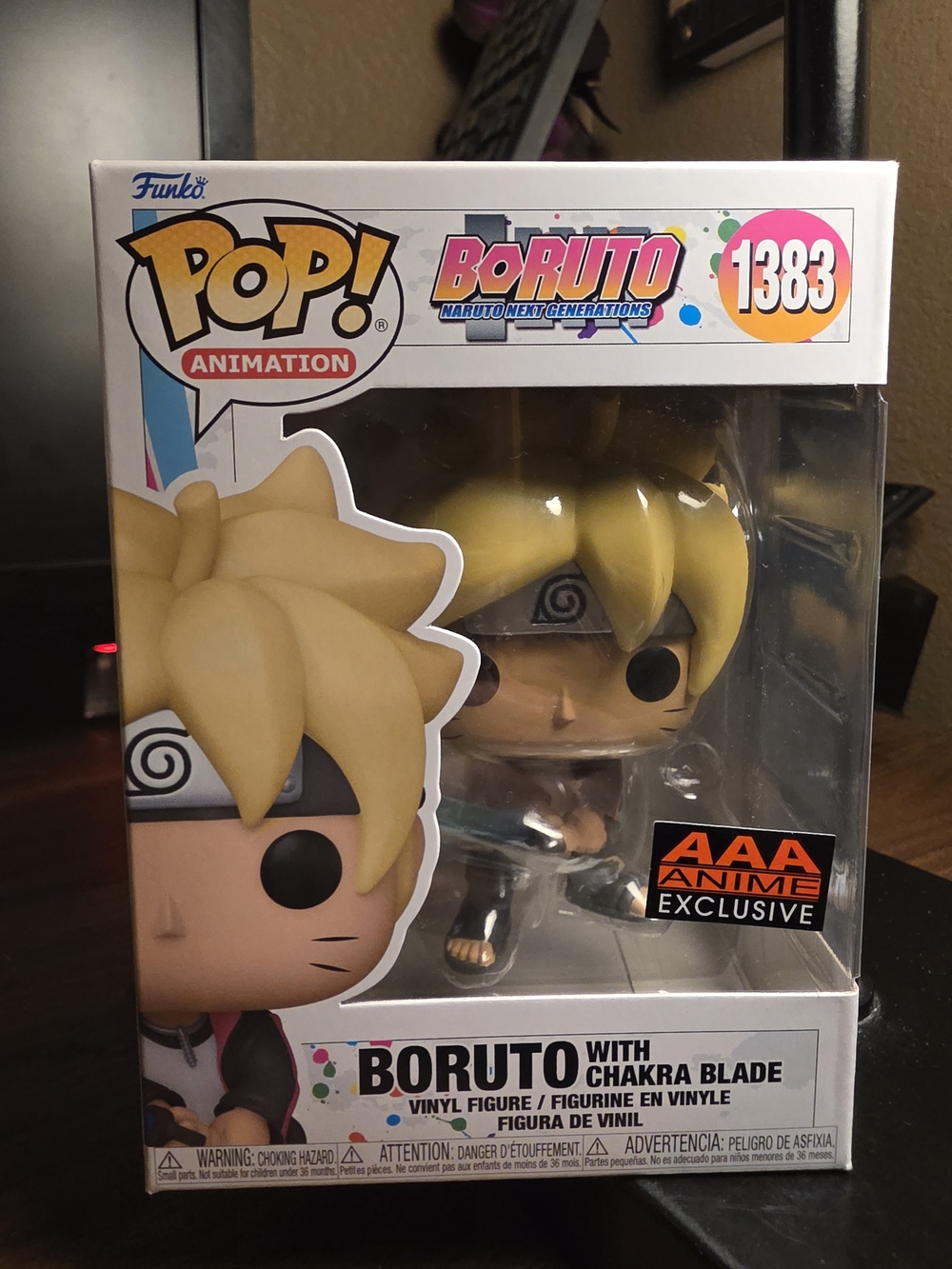 Funko Pop! Boruto #1383 Yellow Hair AAA Anime Exclusive